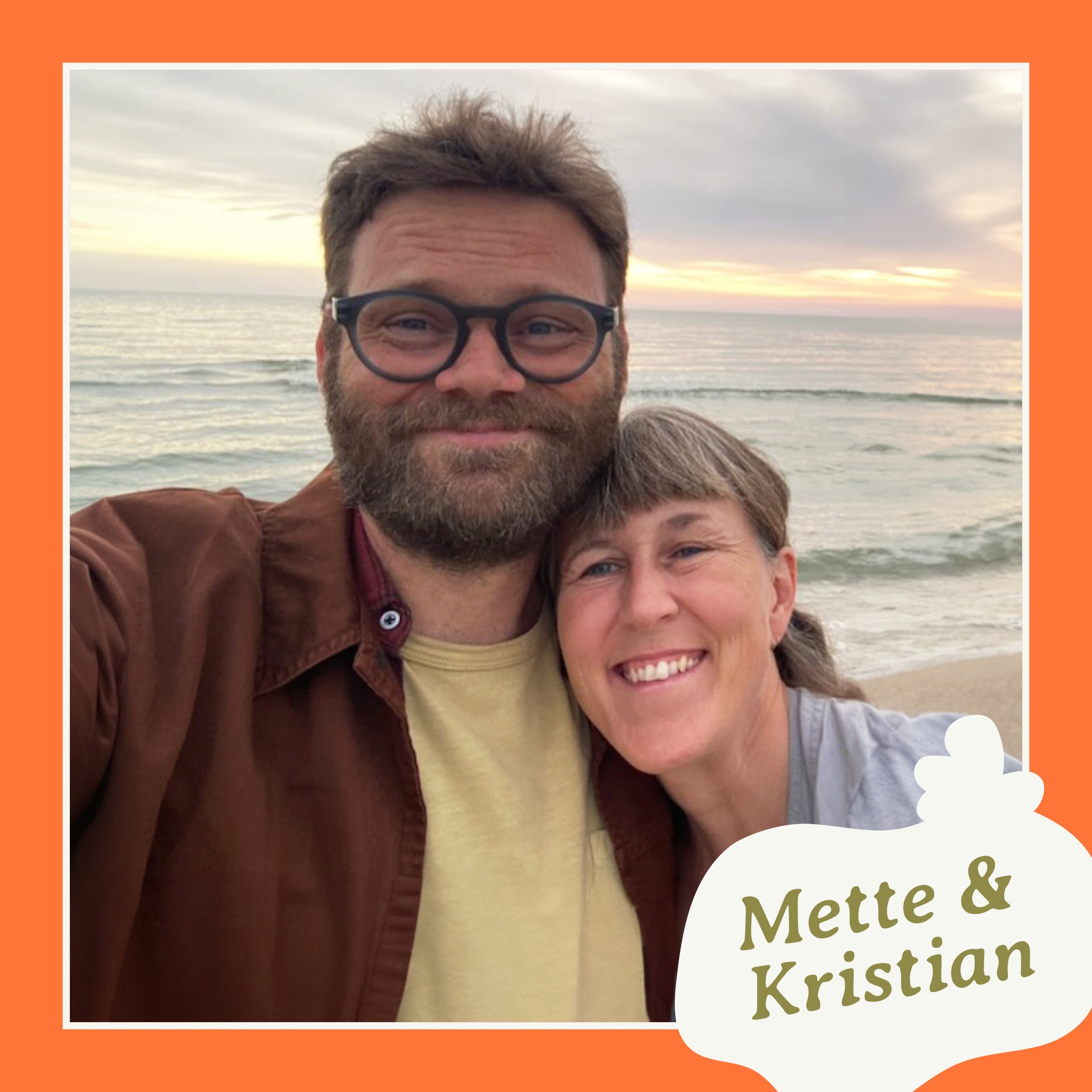 Mette, Kristian og børn